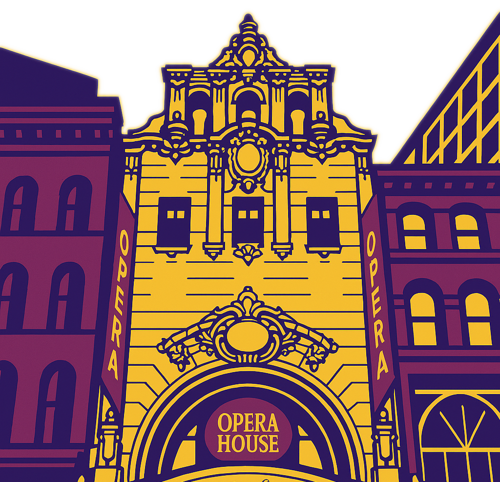 Boston Opera House Vector
